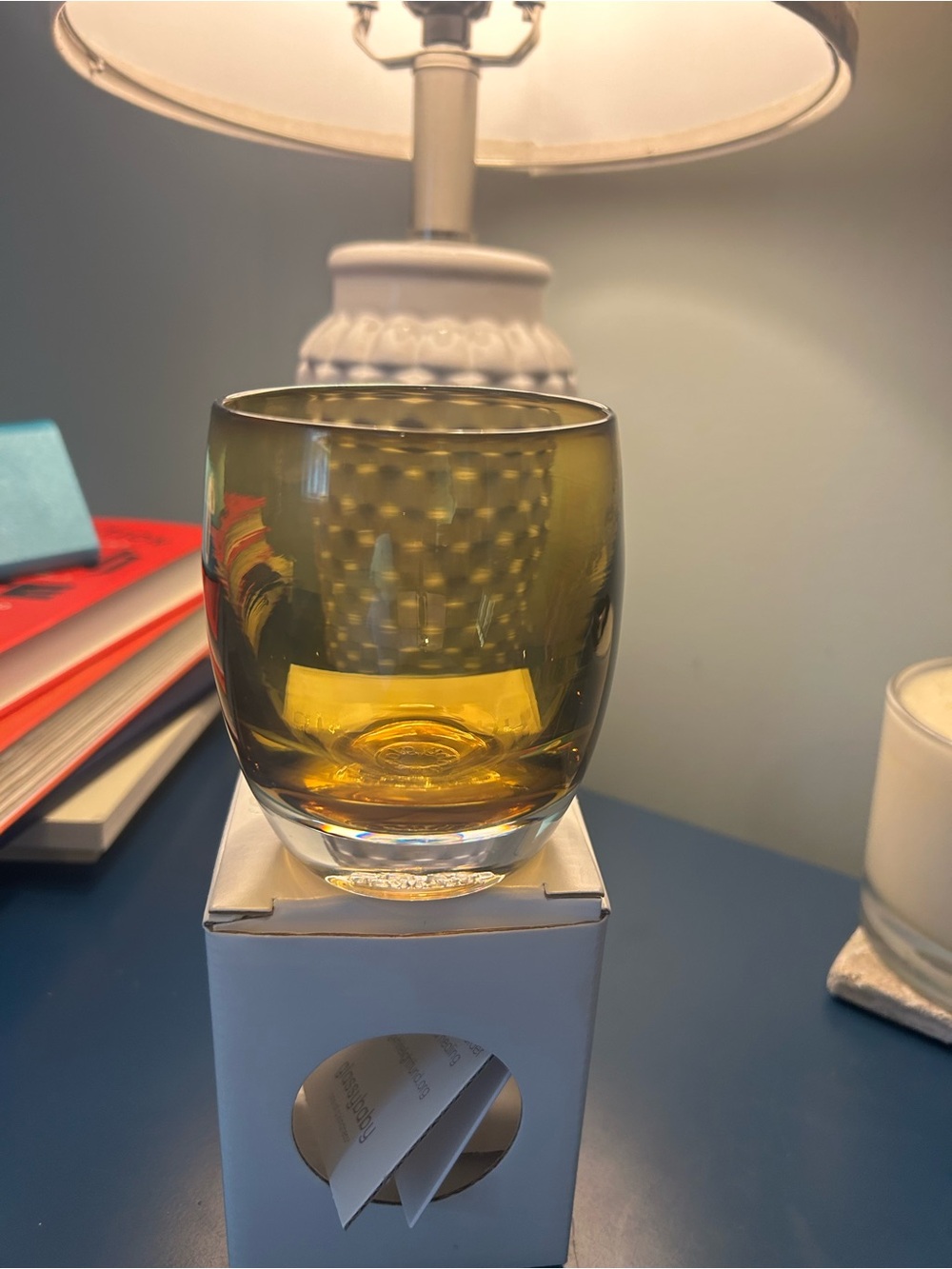Glassybaby Wise-new in box